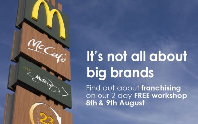 It’s not all about big brands! Explore franchise opportunities on our 2-day FREE workshop