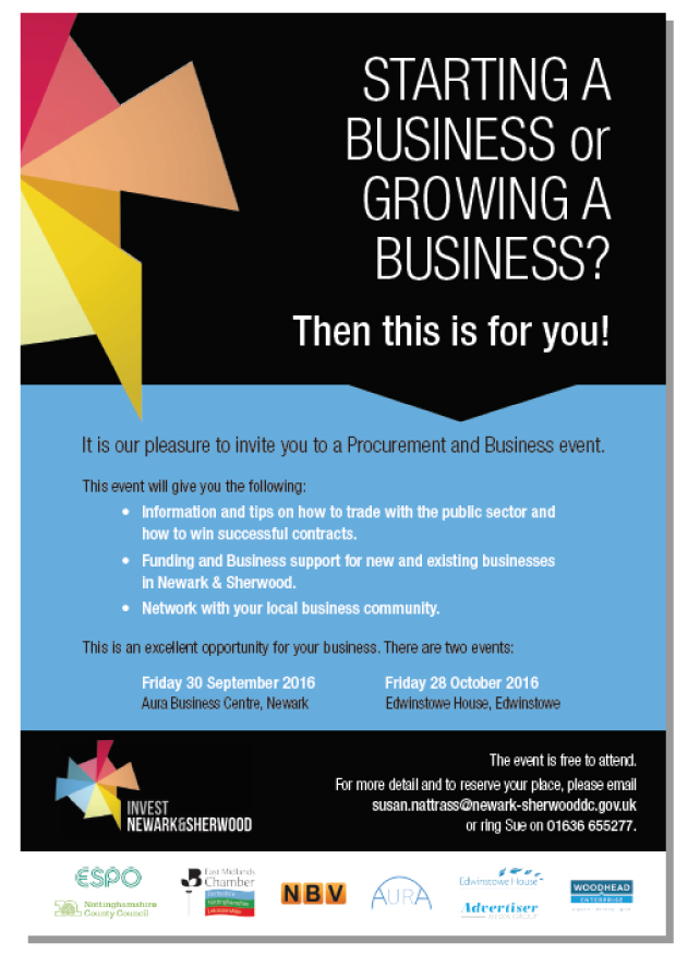 Procurement and business event FREE Business event Nottingham