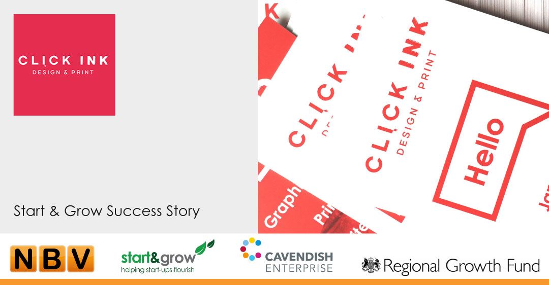 Click-Ink Derbyshire Start and Grow Success Story