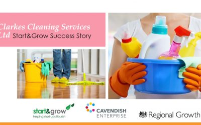 Clarkes Cleaning Services Sparkling Success with Start and Grow